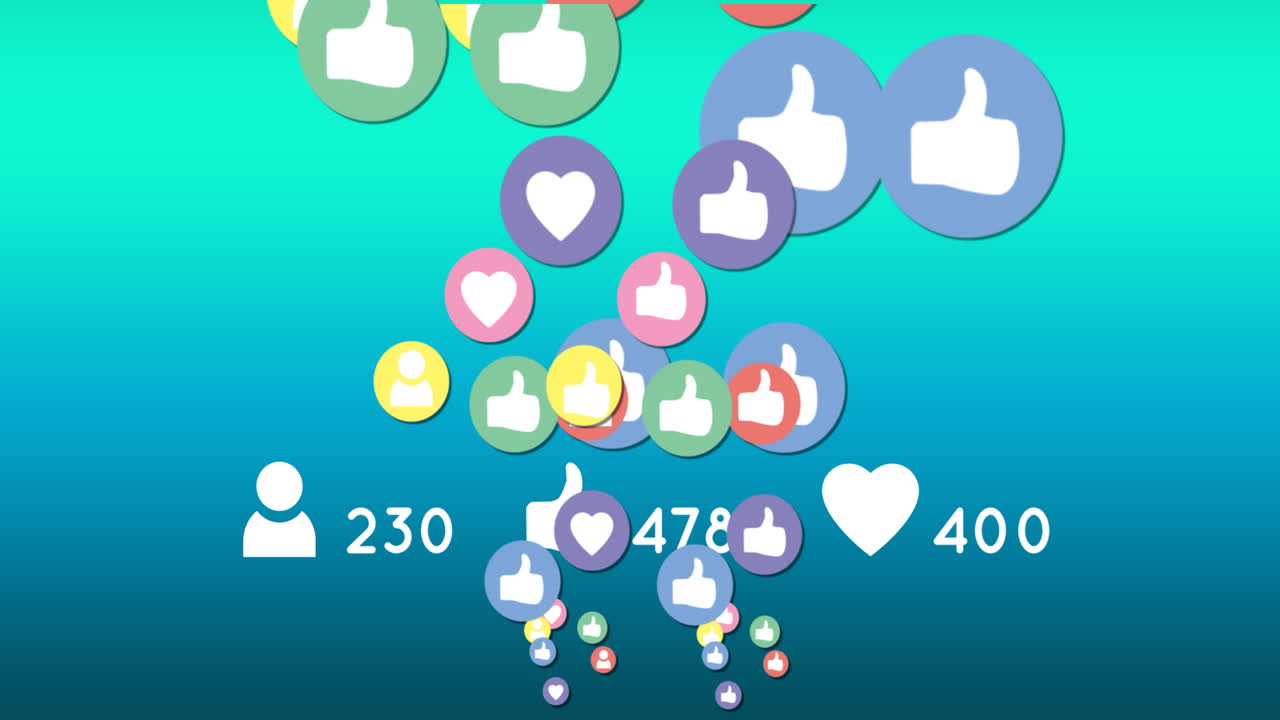 aumento de la popularidad en las redes sociales 4k