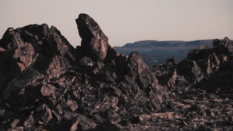 a desolate and outlandish landscape of the varanger coast