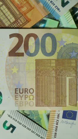 euro 200 banknotes