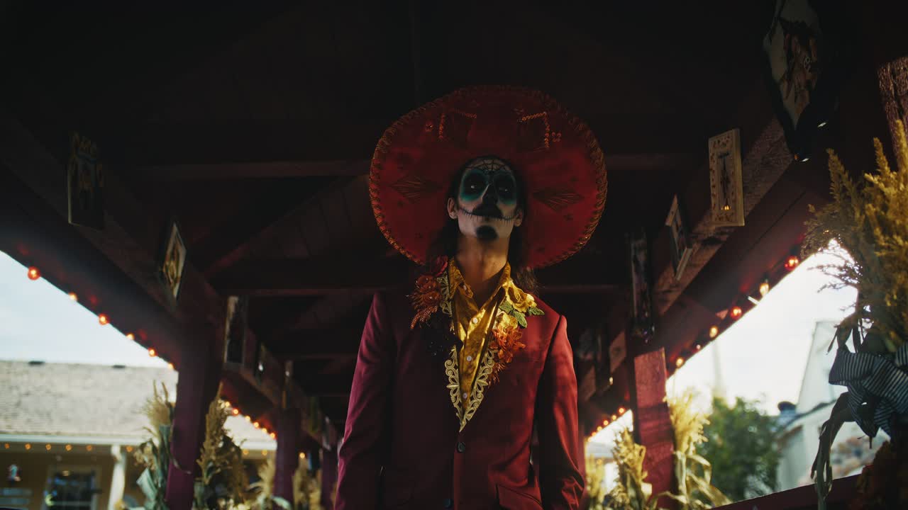 Day of the Dead Inspired Costume Portrait