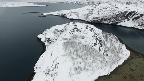 snowy fjords of the arctic