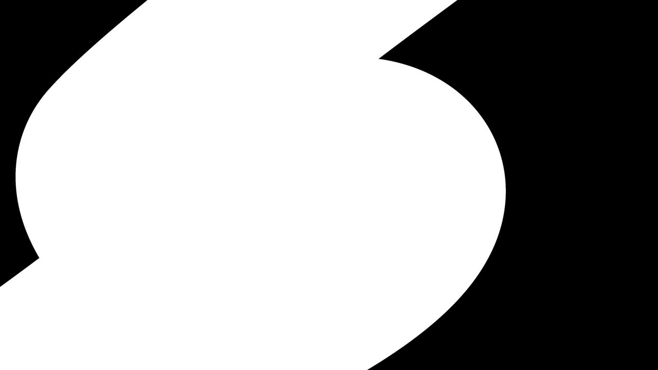 hermosos gradientes con tonos de azul púrpura fluyen a lo largo de una línea o tubo elegantemente retorcido. hermoso fondo de diseño moderno con animación de bucle liso de gradiente líquido en 4k. luma mate como alfa