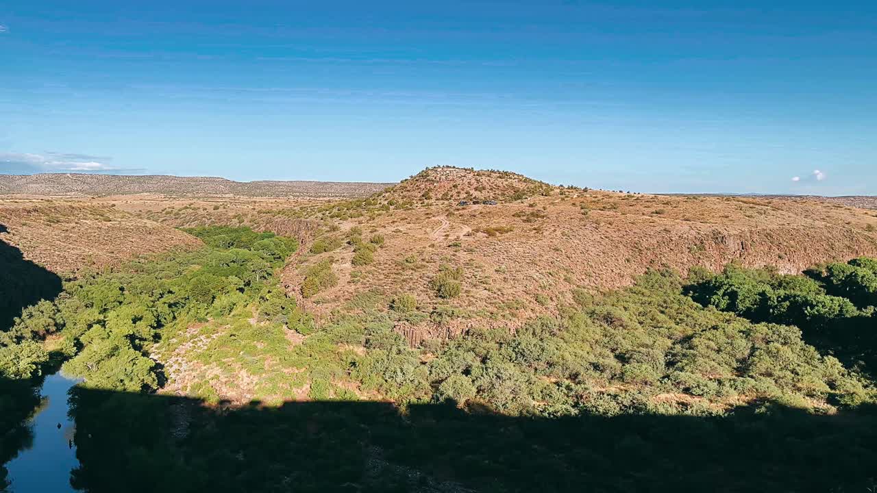 paisaje del desierto del cañón