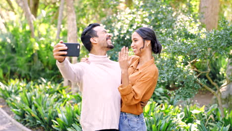 love, selfie and couple showing ring