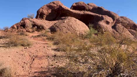 explorando el parque papago en tempe, arizona