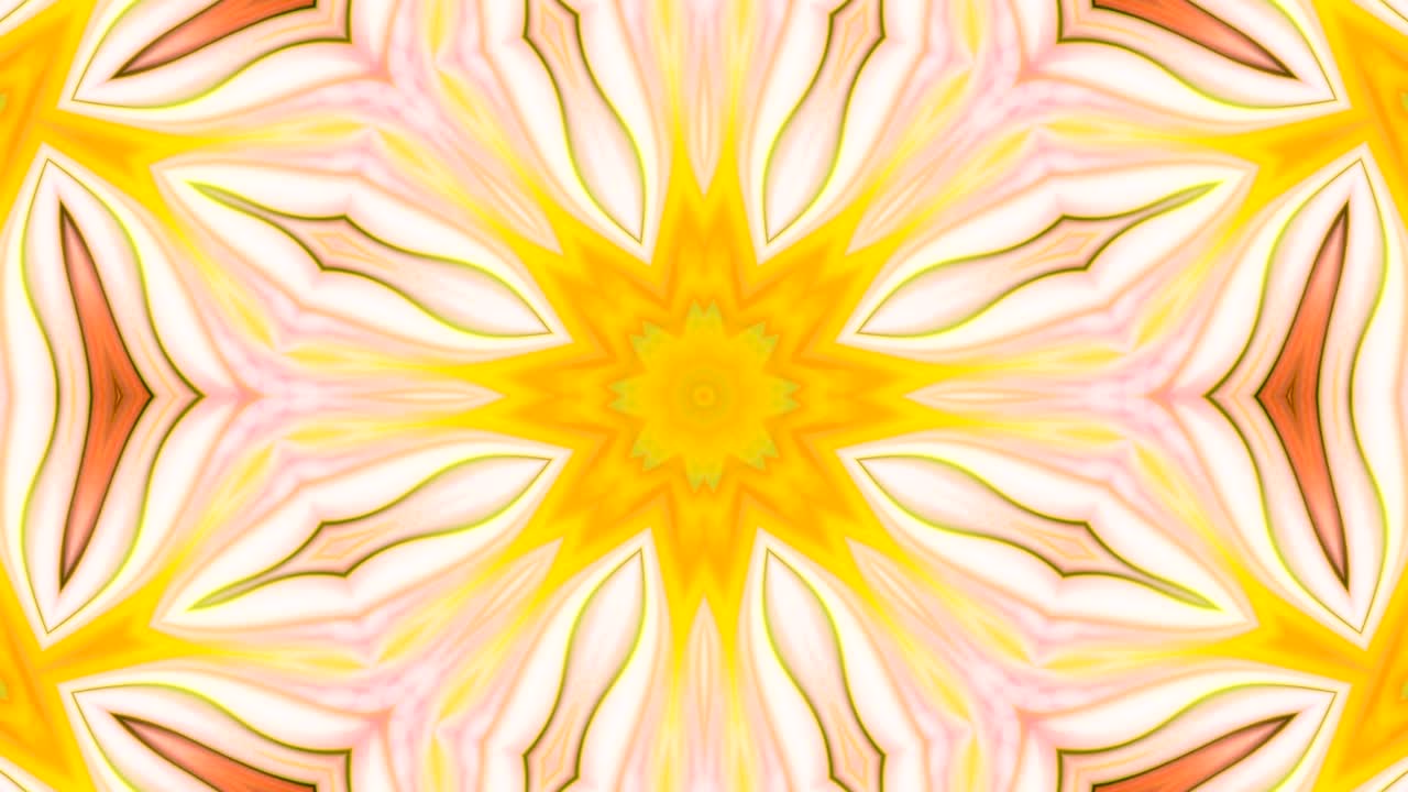 Abstract Colorful Kaleidoscope Background Movement