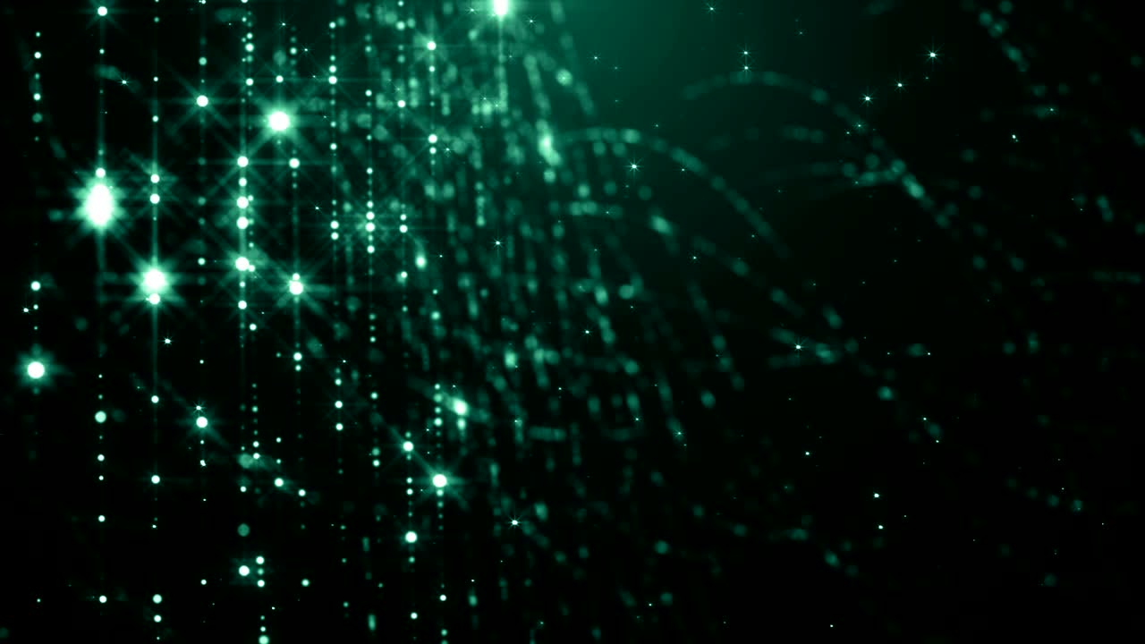 Particles dust abstract light bokeh motion titles cinematic background loop