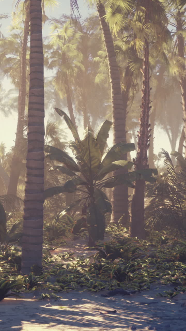 A Lush Tropical Forest