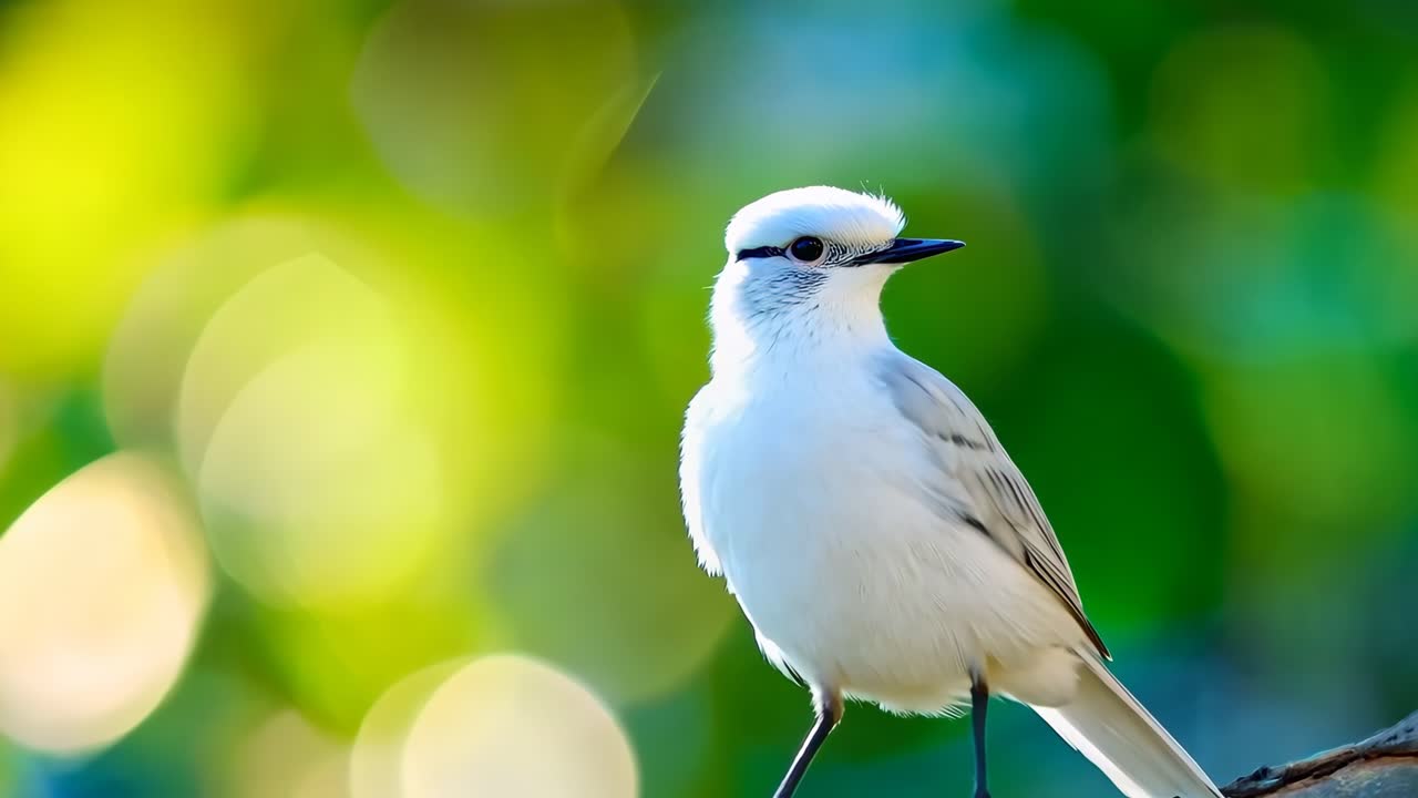 나무 가지 에 앉아 있는 작은  새