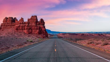 The-beautiful-rocky-landscape-of-Utah,-United-States