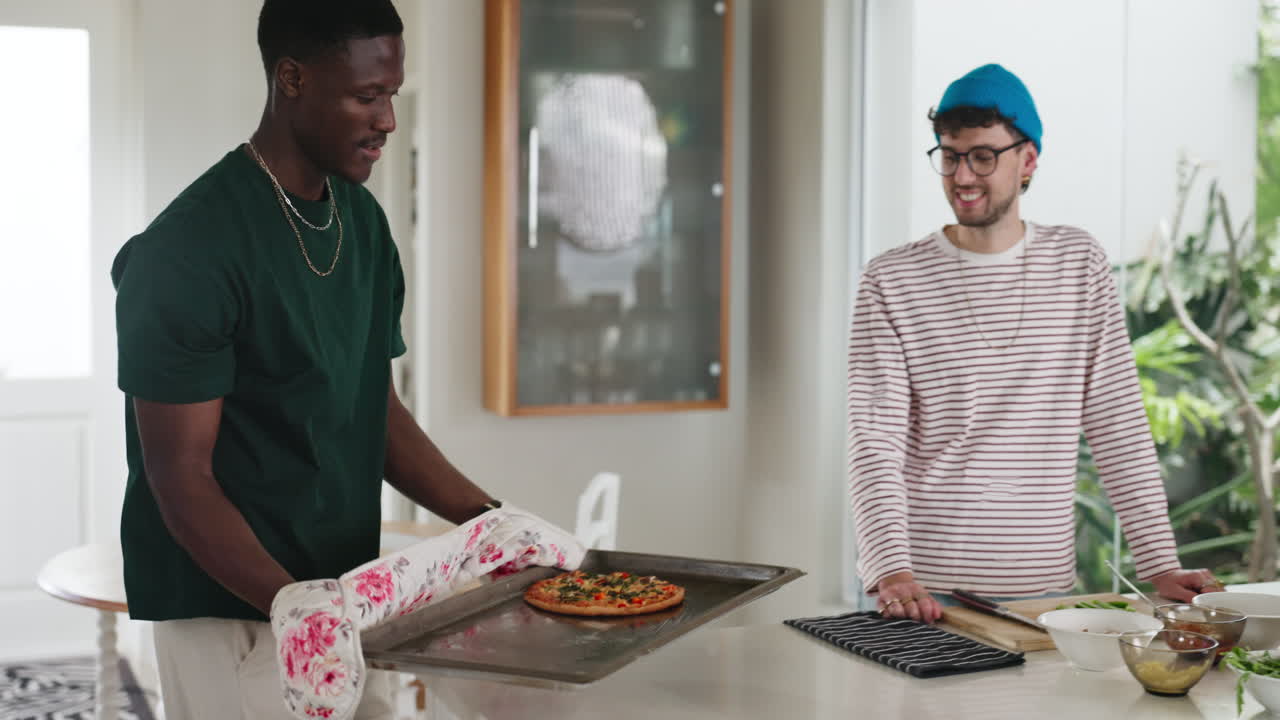 Man cooking in the kitchen