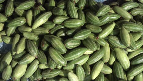 Calabaza-Puntiaguda-Una-Especie-De-Verdura-De-Cocina-Que-Se-Vende-En-El-Mercado