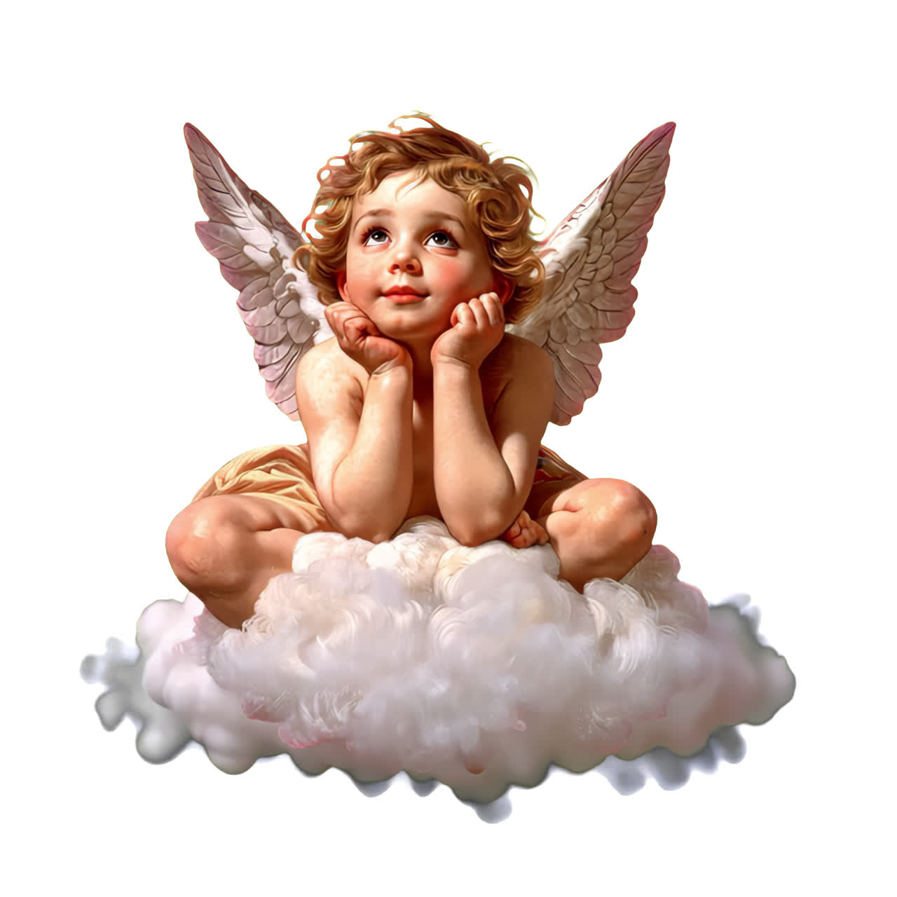 An Angel on a Cloud