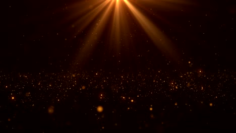 partículas de polvo abstracto luz bokeh títulos de movimiento bucle de fondo cinematográfico
