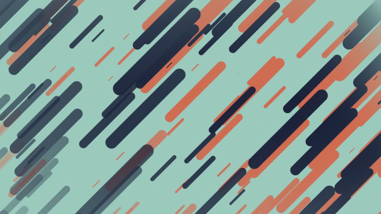 líneas abstractas animación de movimiento de bucle sin costuras