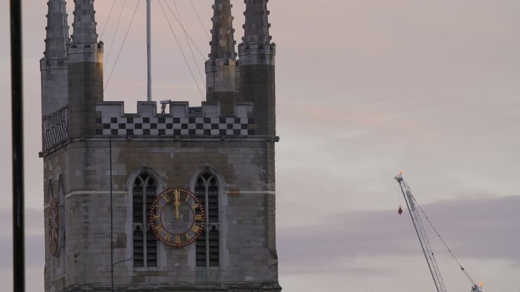 Clock Face on St Magnus The Martyr Church London