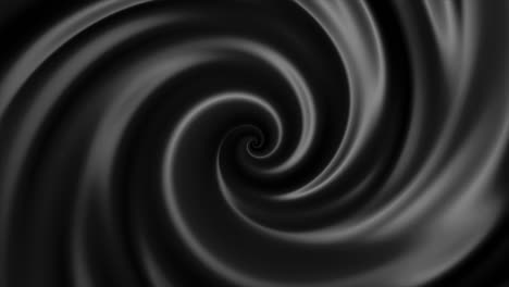 abstract black spiral design