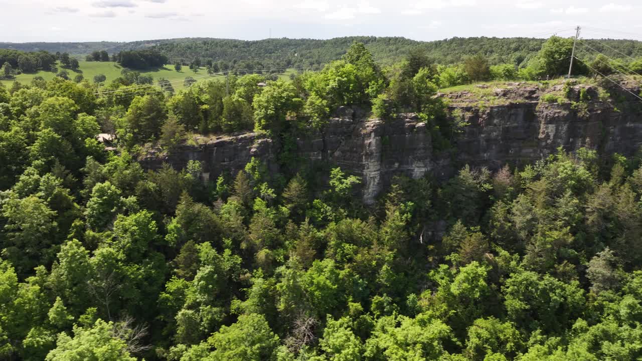 Summer Scenery at the White river in Arkansas