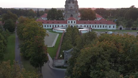 pažaislis monastery and the church of the visitation form the largest monastery complex in lithuania, and the most magnificent example of baroque architecture