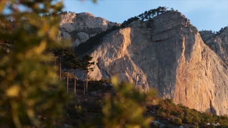 mountain cliff landscape