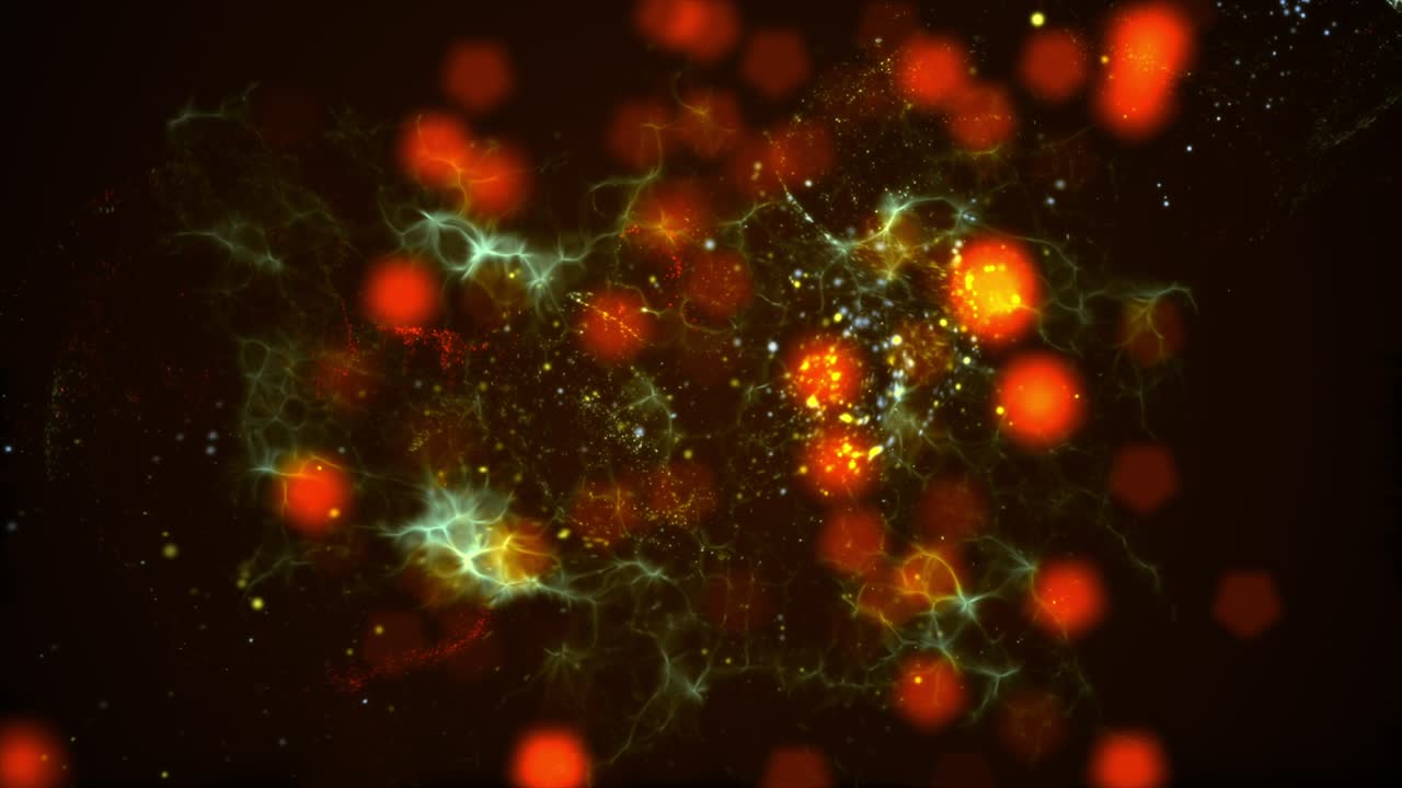 스 비디오의 전체 색 입자 폭발 칠면조 - 국가, 폭발, 입자, 원, 반이는