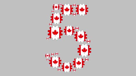 el canadiense número cinco.
