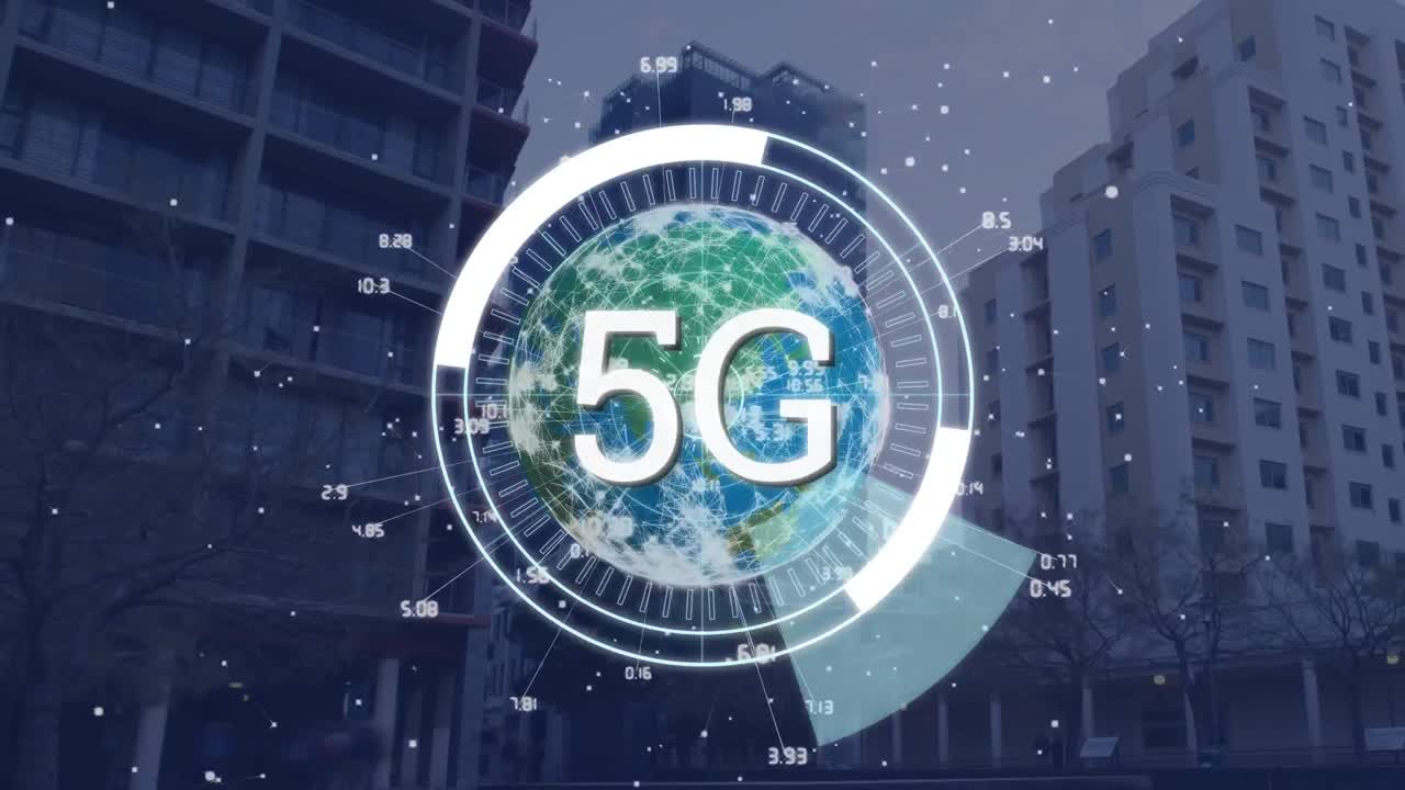 5g visualizzati in un cerchio