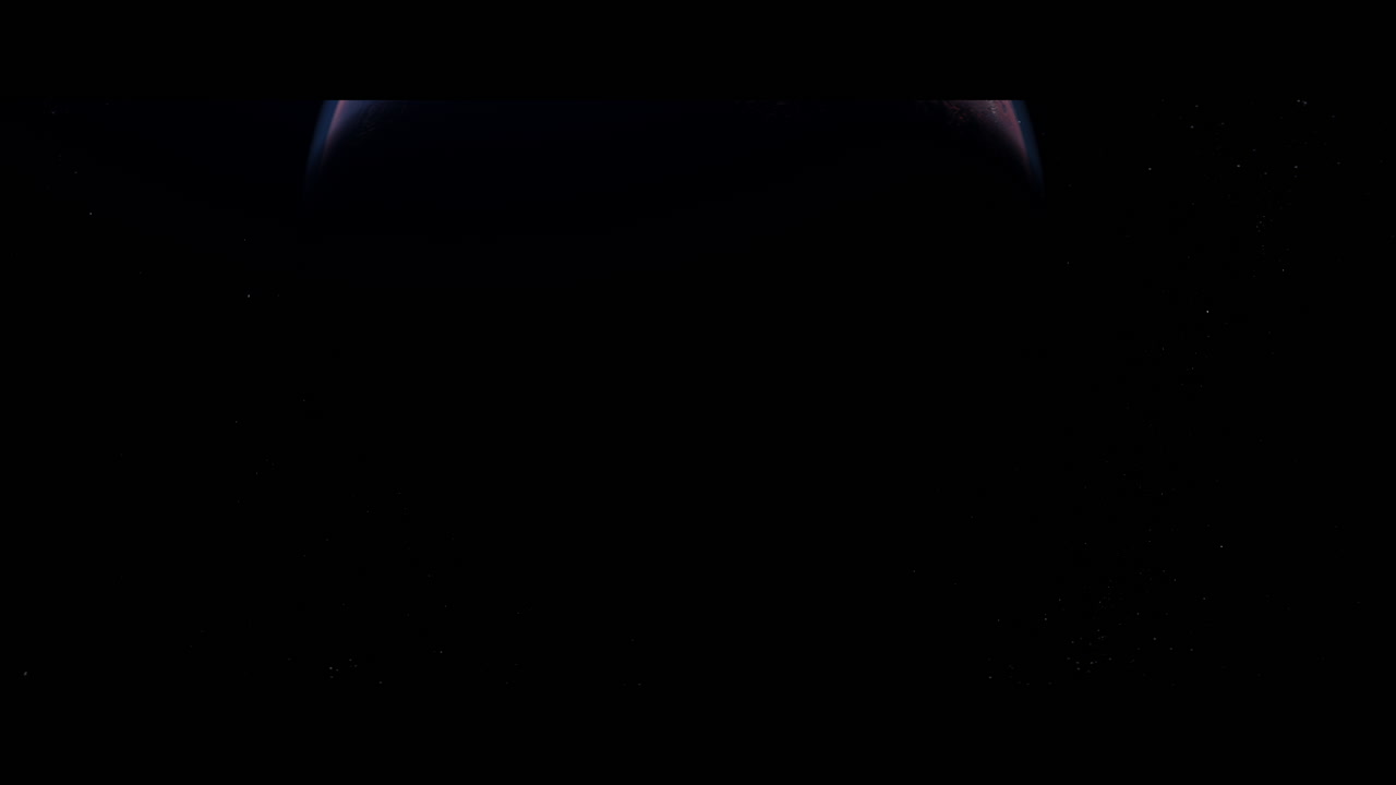 Planet Mars viewed from space