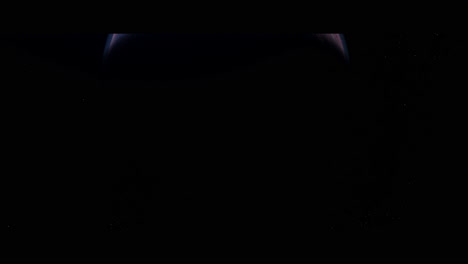 planet mars viewed from space