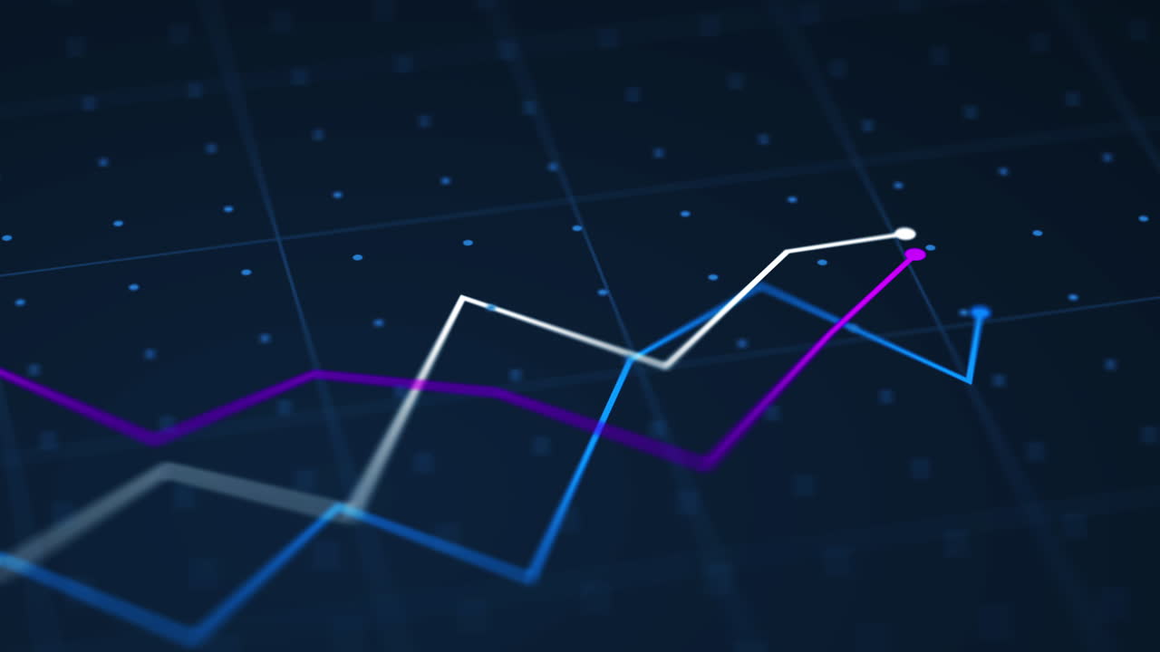 Data Chart with Lines