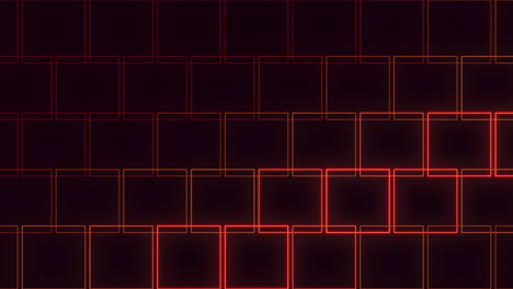 patrón de cuadrados en negrita y roja alternando en negrita