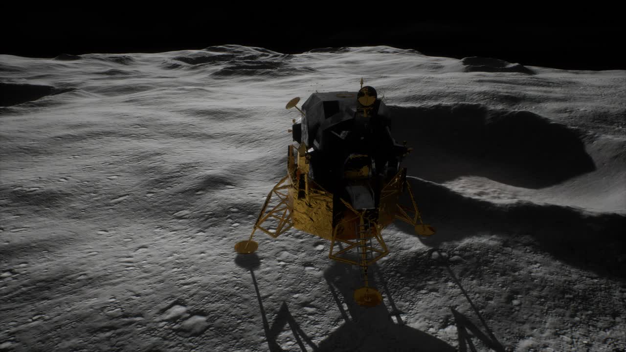 lunar landing mission on the Moon