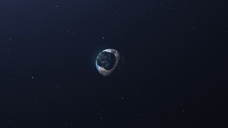 asteroid impacting earth