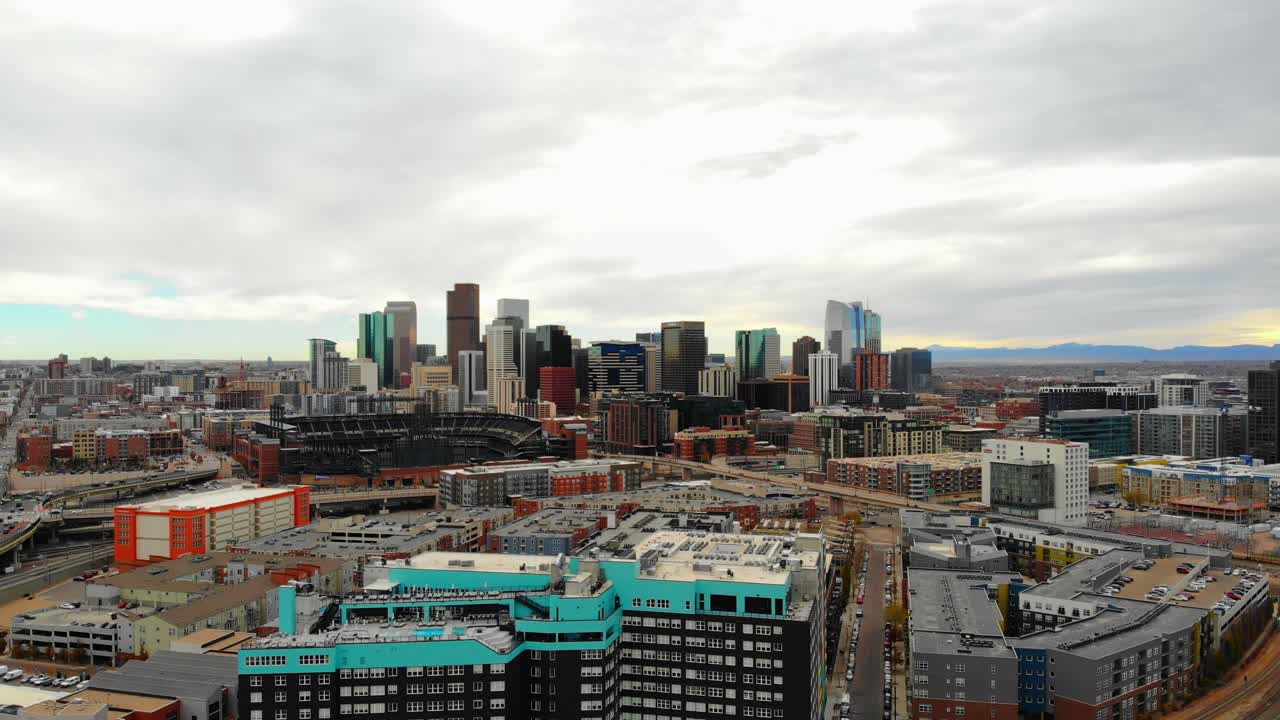 horizonte del centro de denver colorado