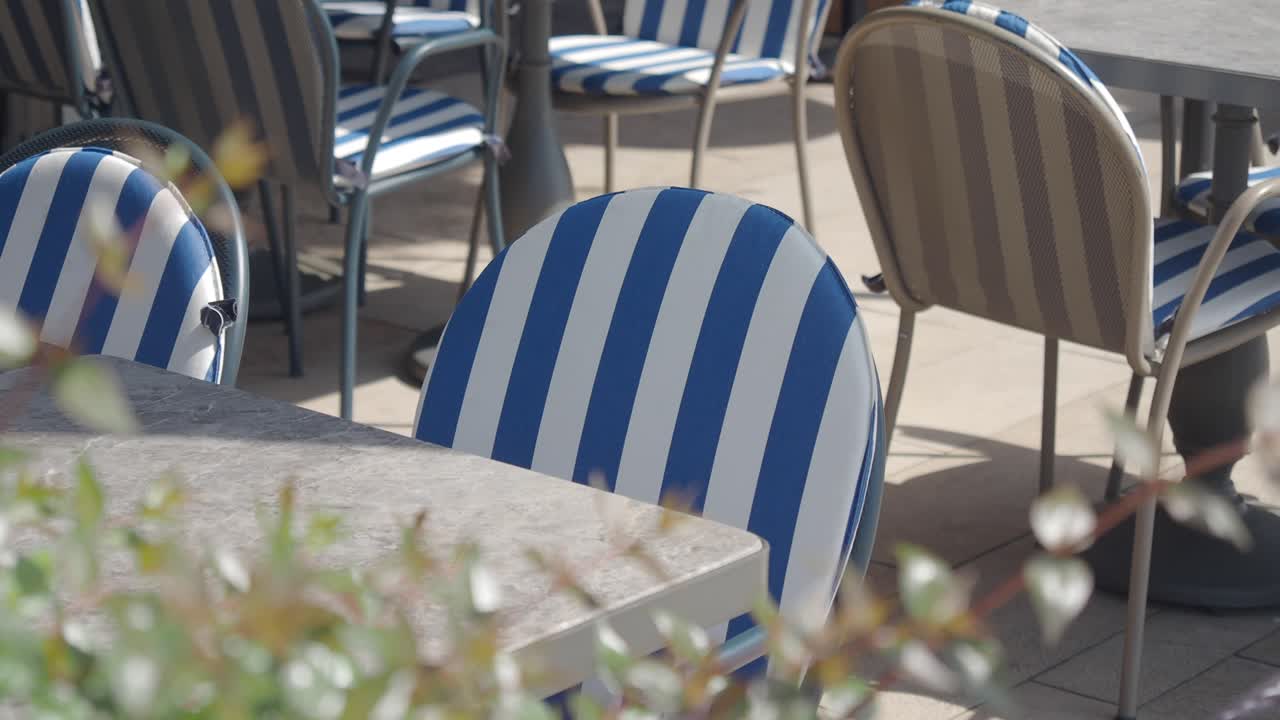 Outdoor cafe patio furniture