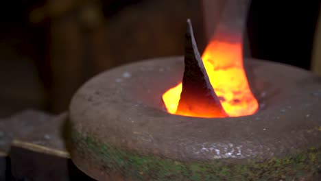 blacksmith metal forging in 4k