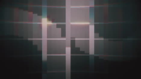 pixelated glitch art
