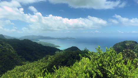 mahe seychelles mirador panorámico en el lodge de la misión