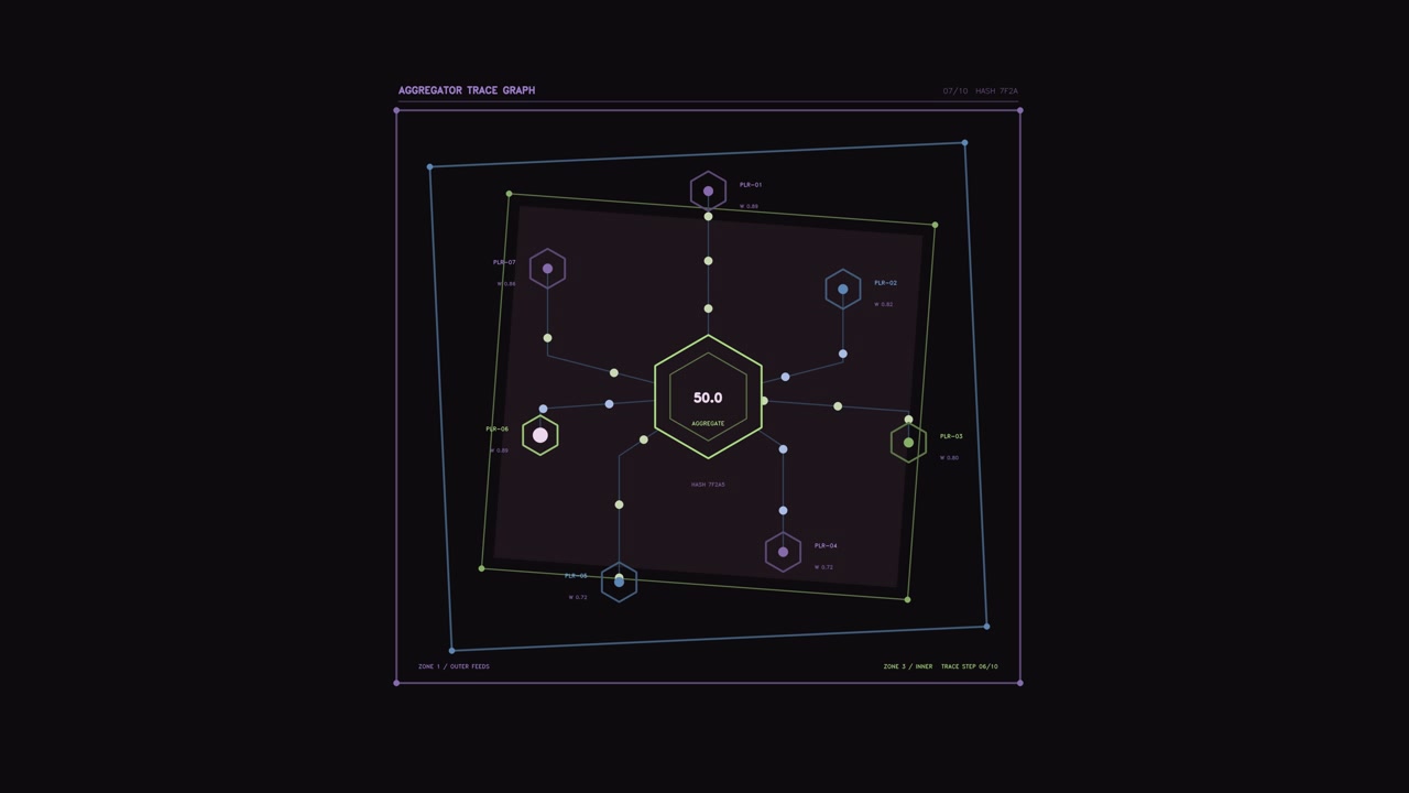 I grafici mostrano punti dati e linee di tendenza che si muovono su uno sfondo scuro. La rappresentazione visiva illustra connessioni e valori in un layout chiaro