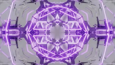 túnel geométrico abstracto
