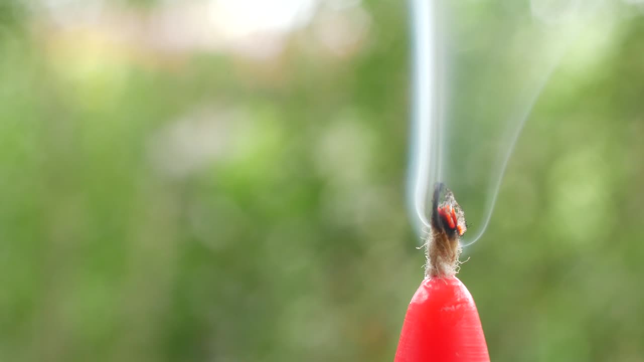 Red power button on the coffee maker, turn on and off