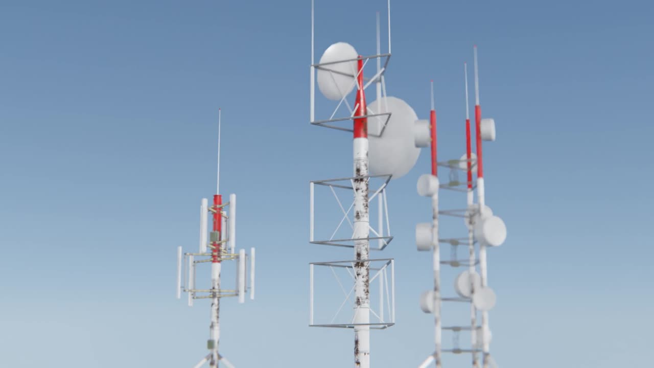 Towers like DTH, Signal, 5G and Mixed Telecom Towers video