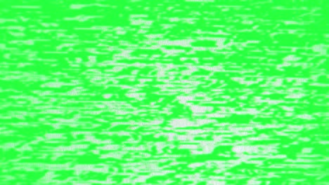 efecto vhs en pantalla verde. resolución de 4k.