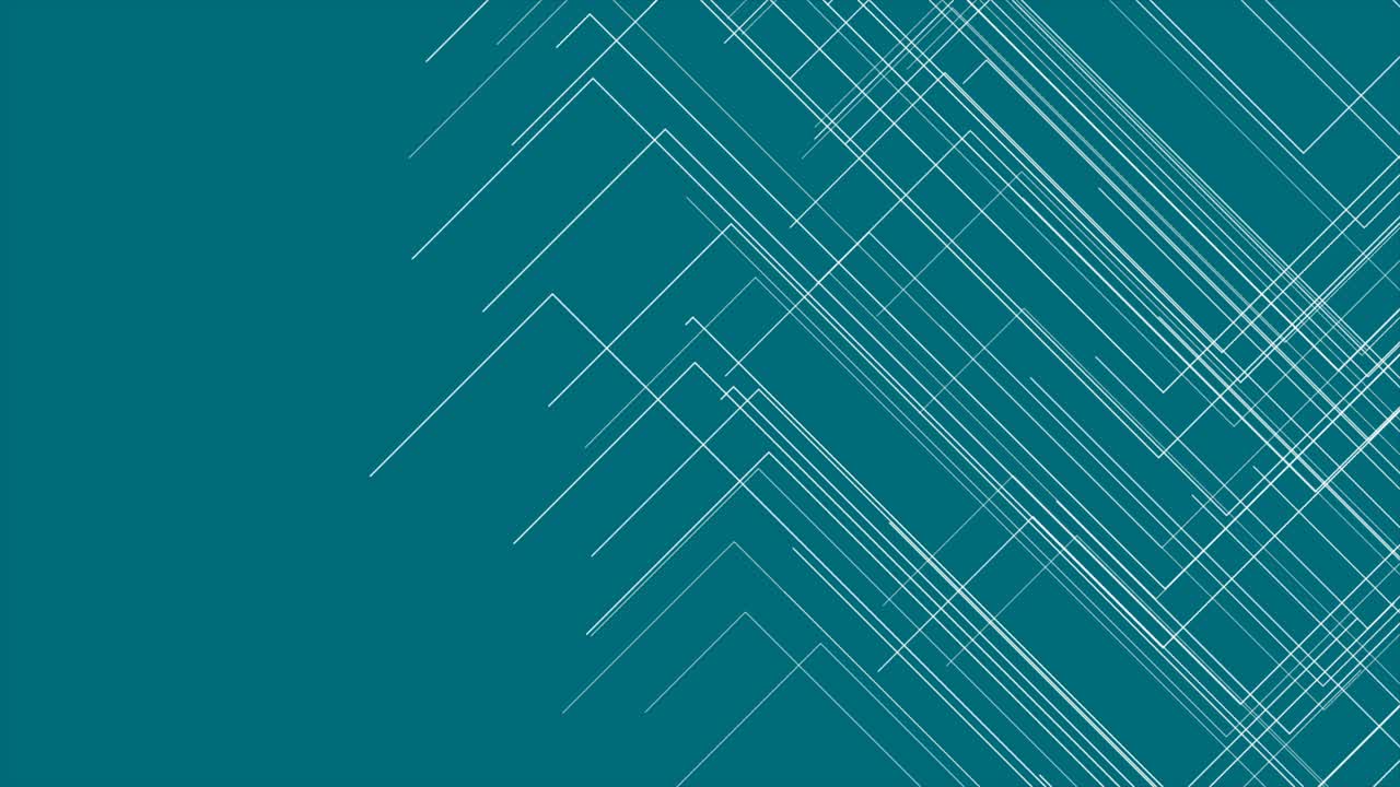 Minimal white lines abstract futuristic tech motion background