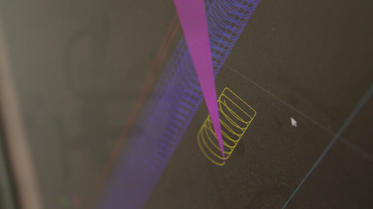 3D Model Visualization on Computer Screen