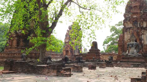 historic temple ruins surrounded by lush greenery