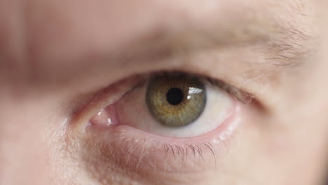 close-up-male-green-eye-opening-looking-at-camera-awake-eyesight-vision-iris-detail-macro