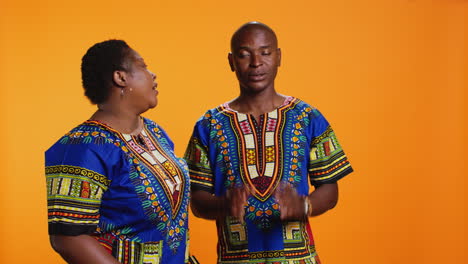 african american woman screaming at her boyfriend