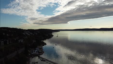 Es-Ist-Ein-Panorama-Des-Oslofjords,-Norwegen