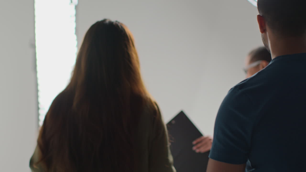 사진 촬영 의 무대 뒤 에 있는 모습